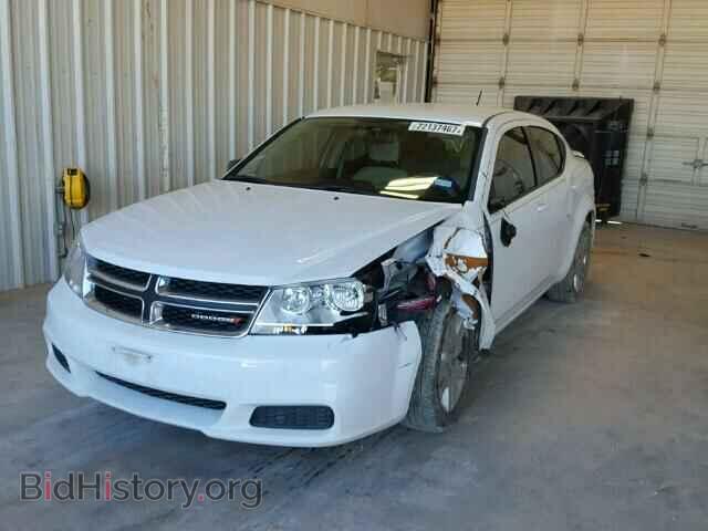 2014 DODGE AVENGER - VIN: 1C3CDZAB0EN227418 - Фото 2