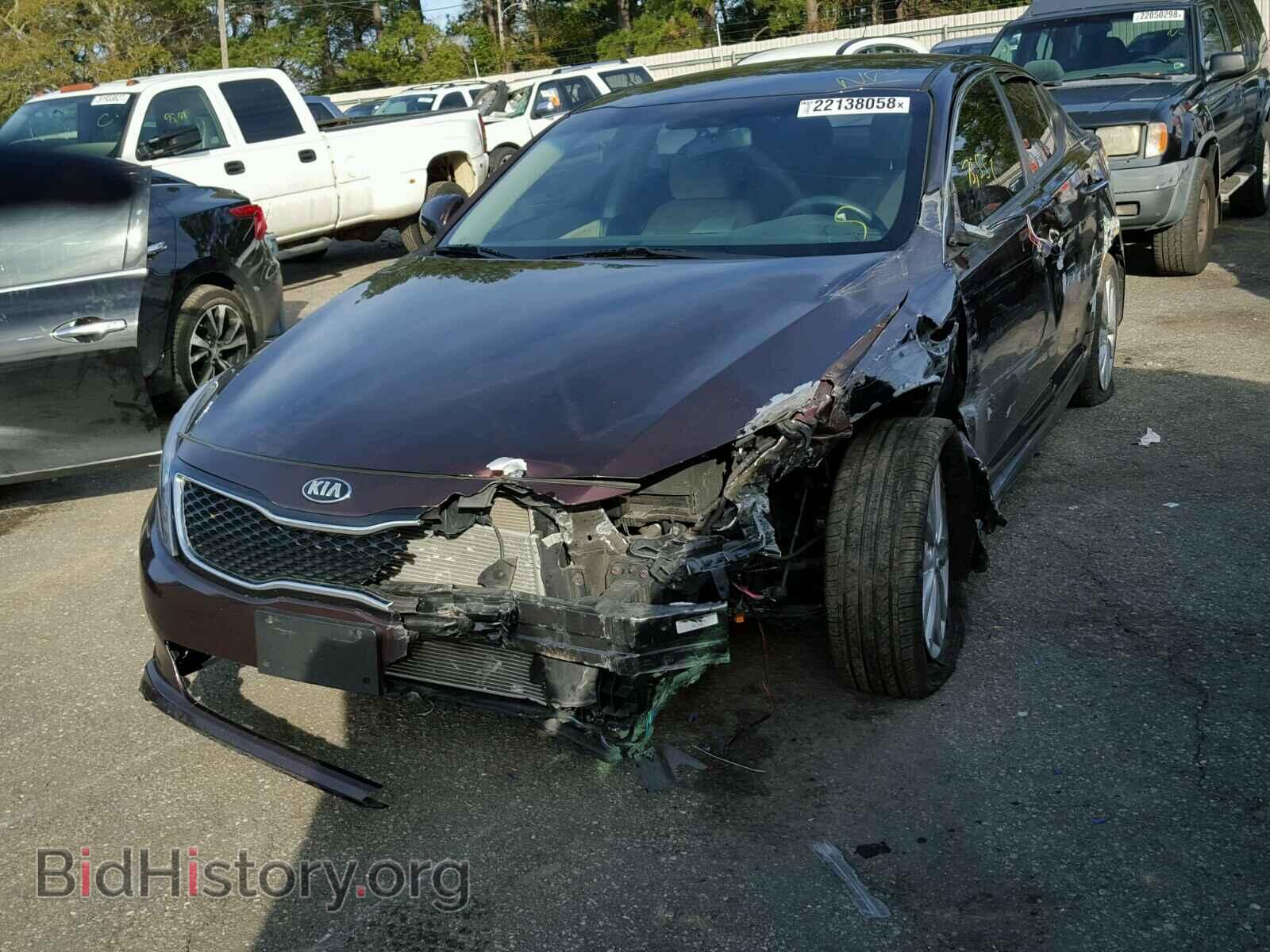 2015 KIA OPTIMA - VIN: 5XXGM4A70FG472535 - Фото 2
