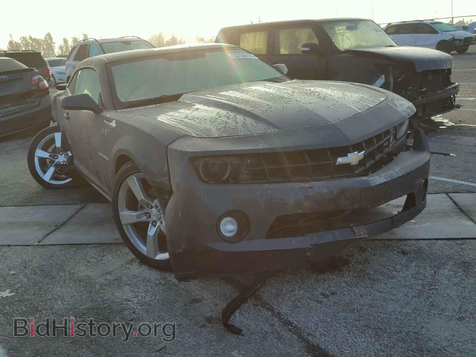 Photo 2G1FB1E34C9186190 - CHEVROLET CAMARO 2012