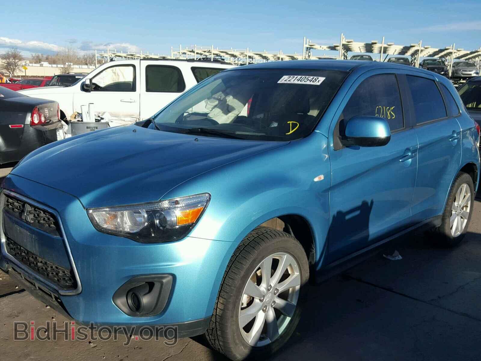 2014 MITSUBISHI OUTLANDER - VIN: 4A4AR3AU8EE009612 - Фото 2
