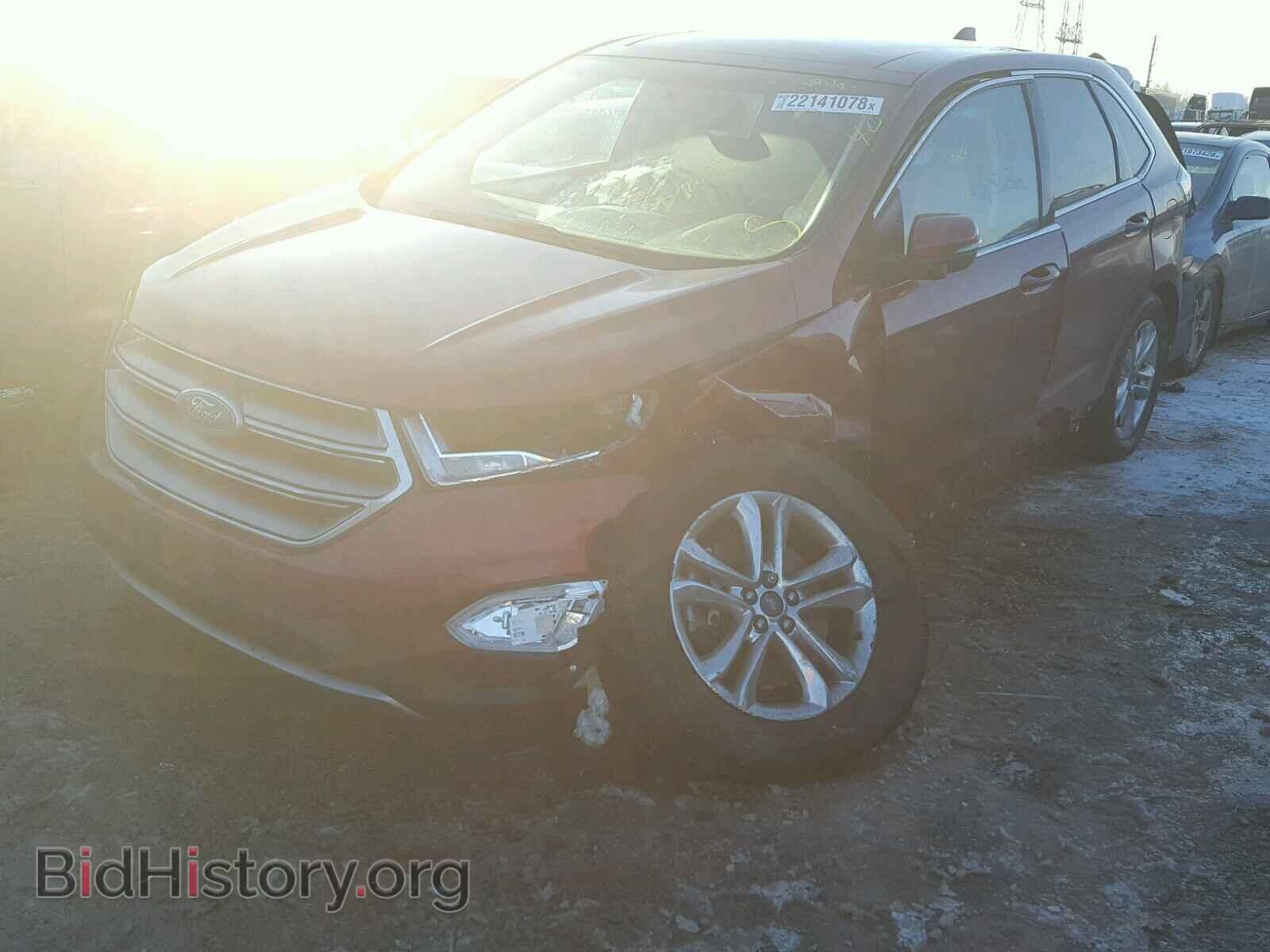 2015 FORD EDGE - VIN: 2FMTK4J83FBB95341 - Фото 2