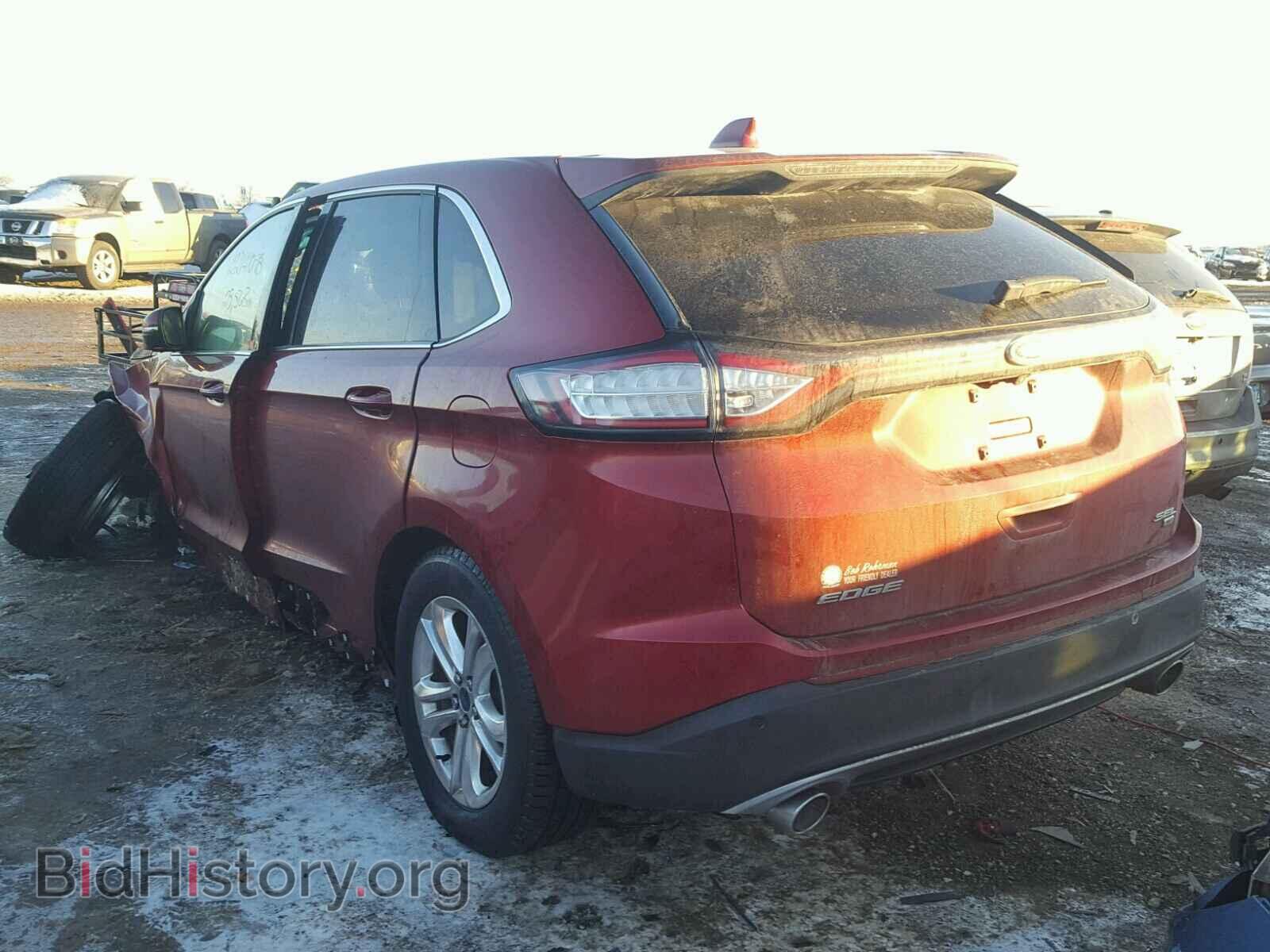 2015 FORD EDGE - VIN: 2FMTK4J83FBB95341 - Фото 3