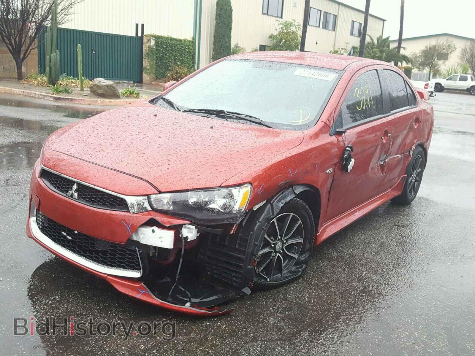 2017 MITSUBISHI LANCER - VIN: JA32U2FU7HU007548 - Фото 2