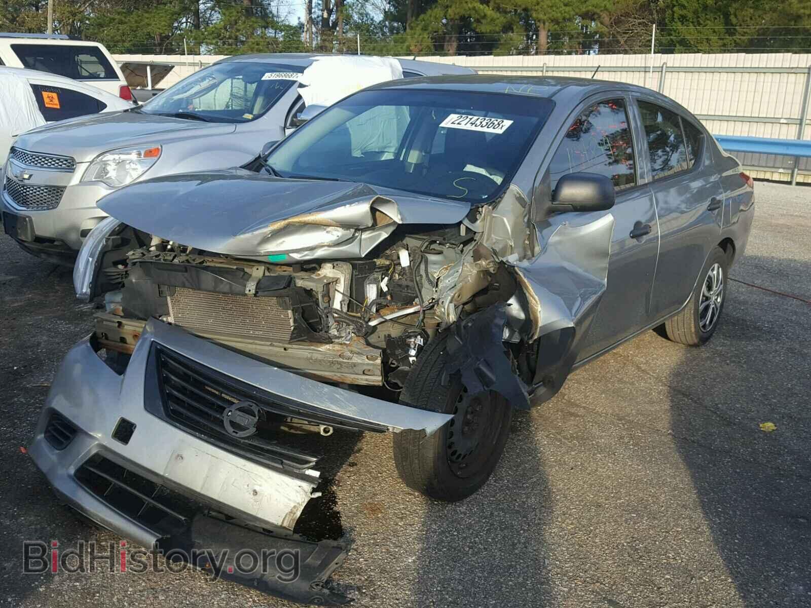 2012 NISSAN VERSA - VIN: 3N1CN7AP6CL915125 - Фото 2