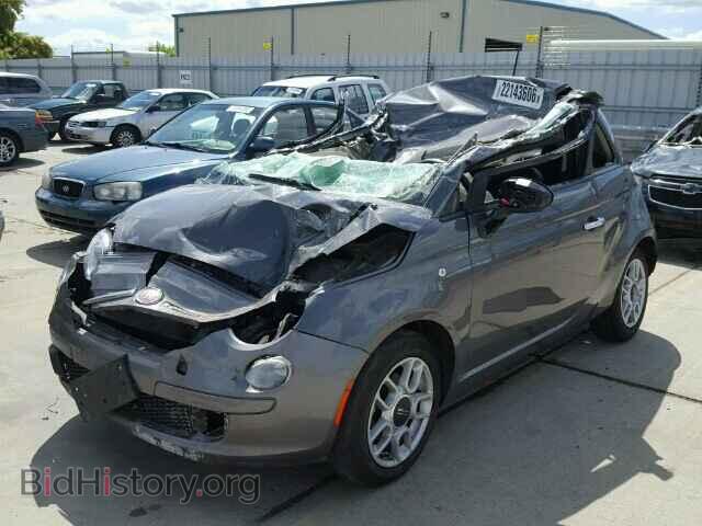 2013 FIAT 500 - VIN: 3C3CFFAR3DT511808 - Фото 2