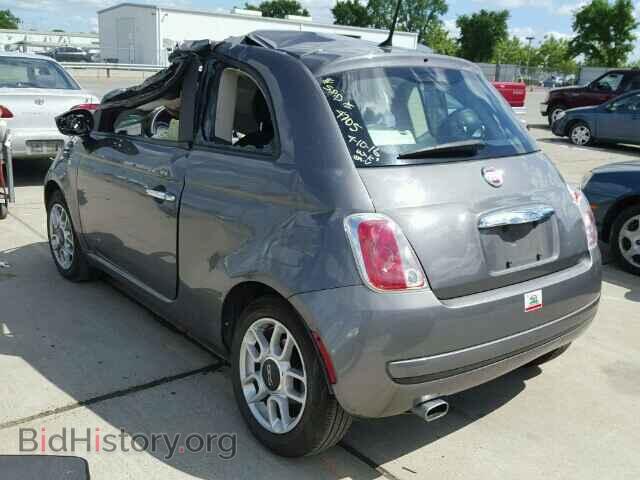2013 FIAT 500 - VIN: 3C3CFFAR3DT511808 - Фото 3