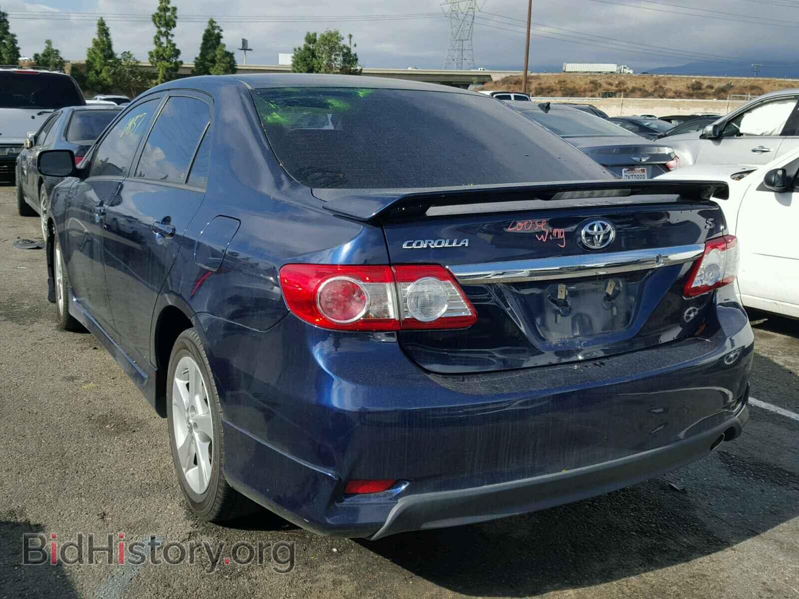 2012 TOYOTA COROLLA BA - VIN: 5YFBU4EE4CP044148 - Фото 3