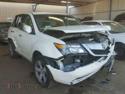 2012 Acura MDX MDX Tech, white — VIN 2HNYD2H33CH545637, Copart