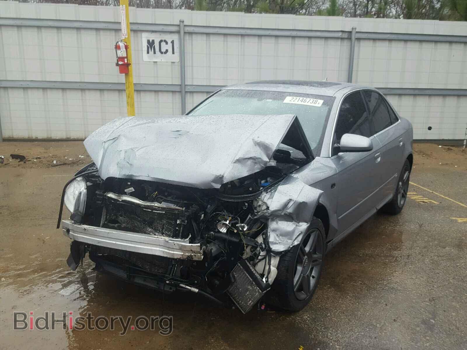 2008 AUDI A4 - VIN: WAUDF78E28A104579 - Фото 2