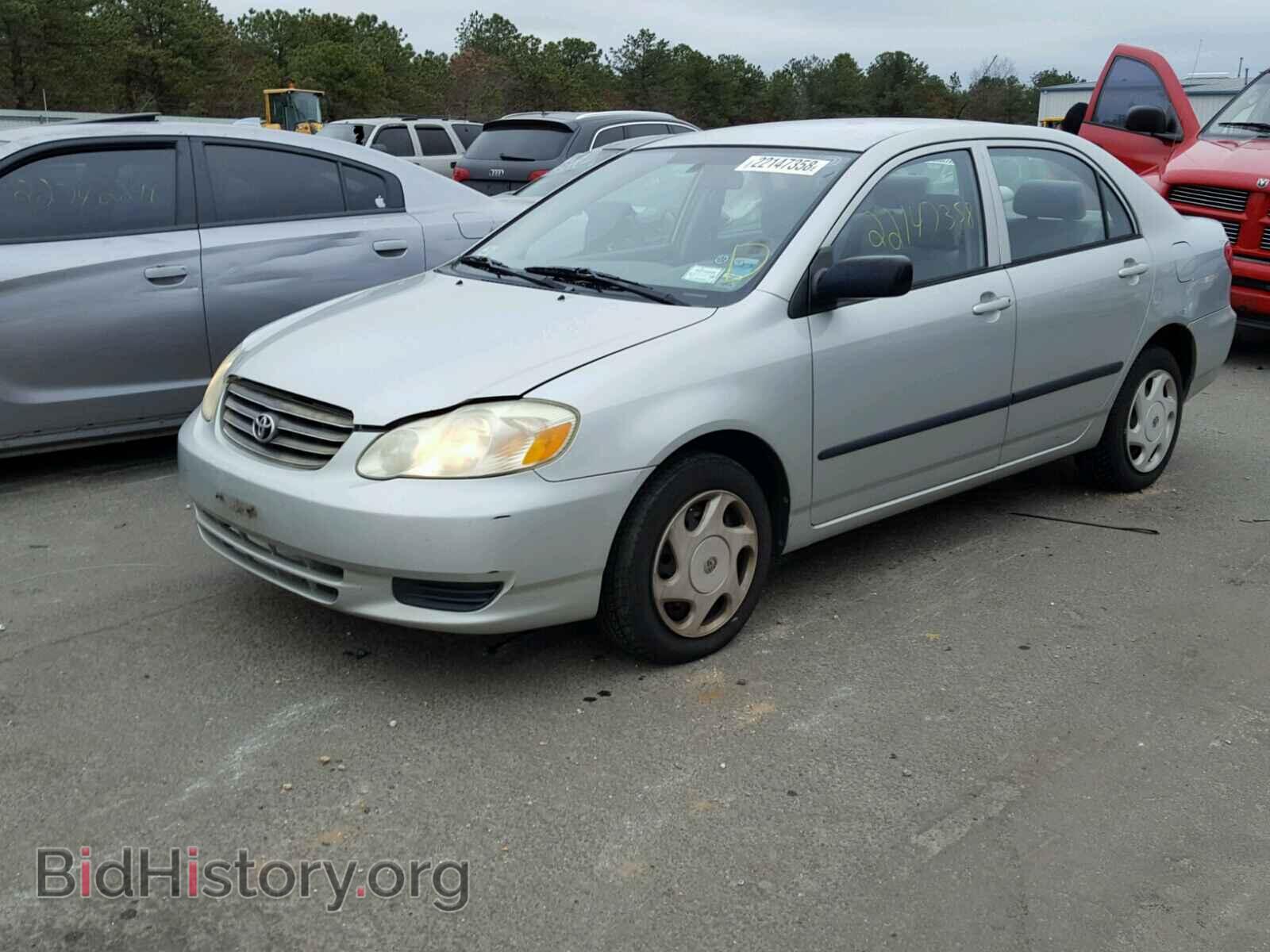 2003 TOYOTA COROLLA - VIN: 2T1BR32E83C099508 - Фото 2