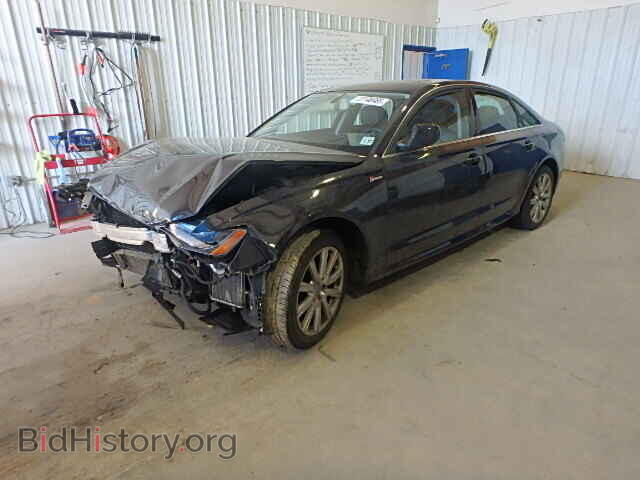 2012 AUDI A6 - VIN: WAUBGAFC2CN015972 - Фото 2