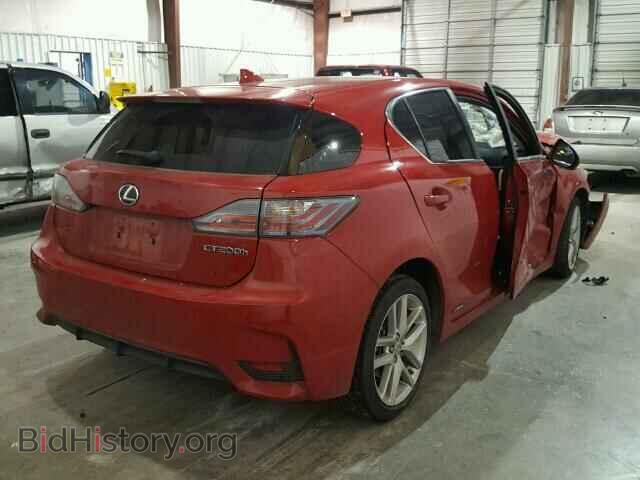 2014 LEXUS CT 200 - VIN: JTHKD5BH3E2192490 - Фото 4