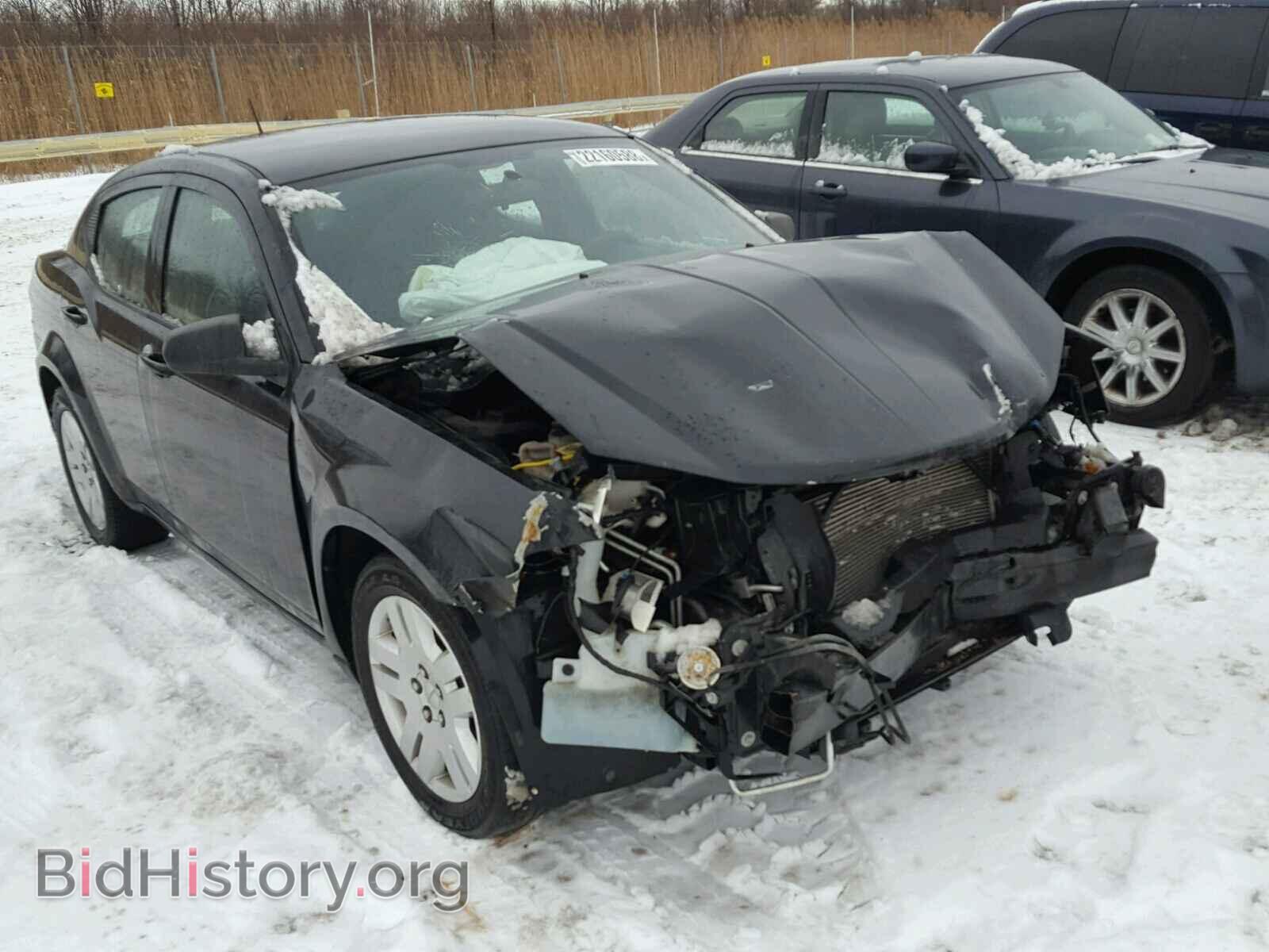 Photo 1C3CDZAB7CN217028 - DODGE AVENGER 2012
