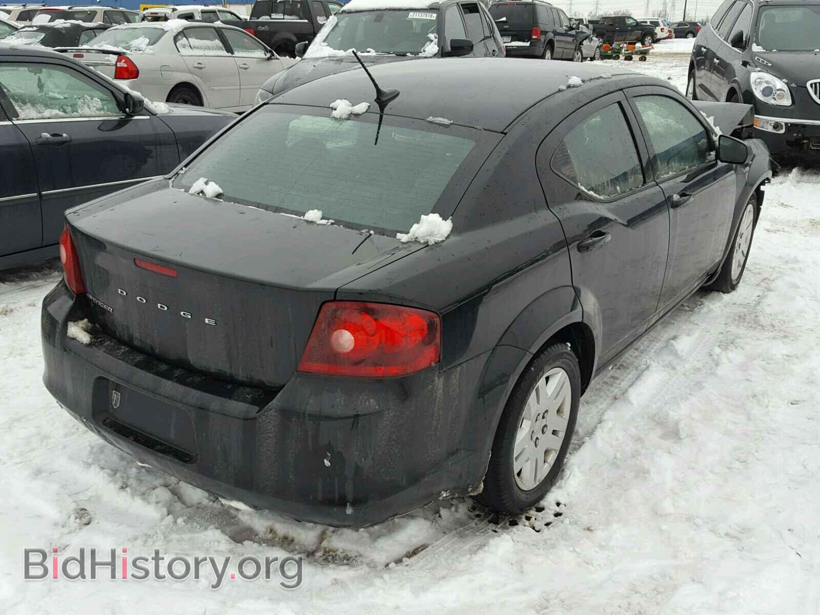 2012 DODGE AVENGER - VIN: 1C3CDZAB7CN217028 - Фото 4