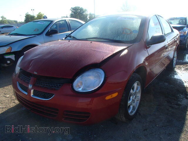 2005 DODGE NEON - VIN: 1B3ES56C75D246012 - Фото 2