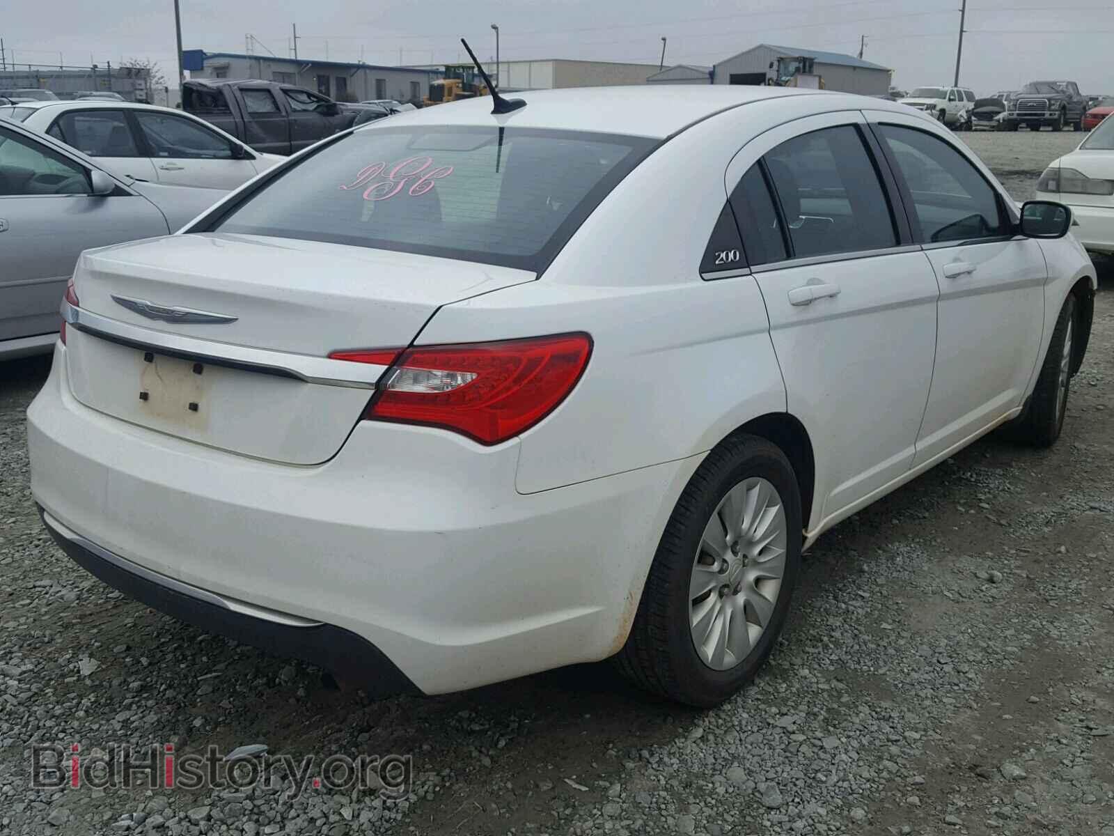 2013 CHRYSLER 200 - VIN: 1C3CCBAB0DN641503 - Фото 4