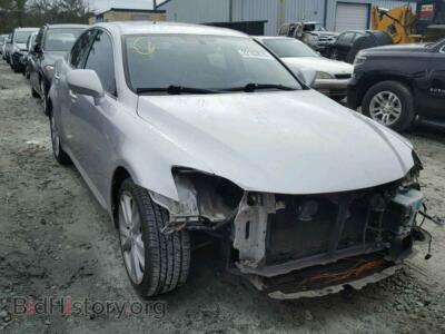 2006 Lexus IS250 IS 250, серебристый — VIN JTHBK262265023765, Copart