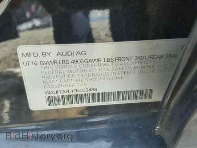 2015 AUDI A4 - VIN: WAUFFAFL1FN005488 - Фото 10