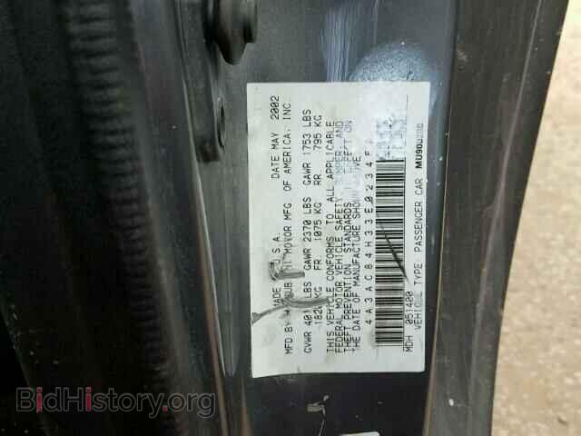 2003 MITSUBISHI ECLIPSE - VIN: 4A3AC84H33E023450 - Photo 10