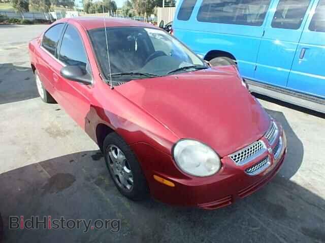 Фотография 1B3ES56C95D105202 - DODGE NEON 2005