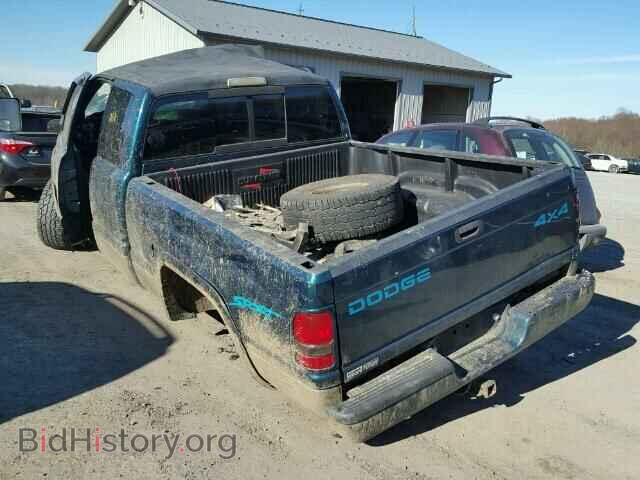1998 DODGE RAM 1500 - VIN: 3B7HF12Z8WM242155 - Фото 3