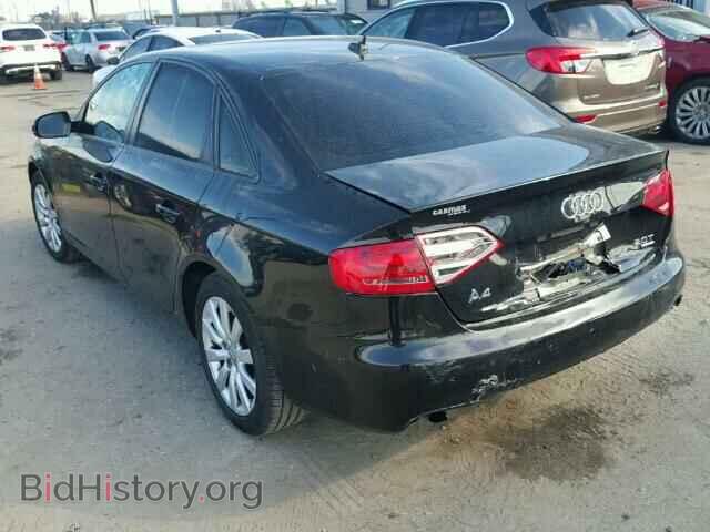 2012 AUDI A4 - VIN: WAUBFAFL0CA119726 - Фото 3