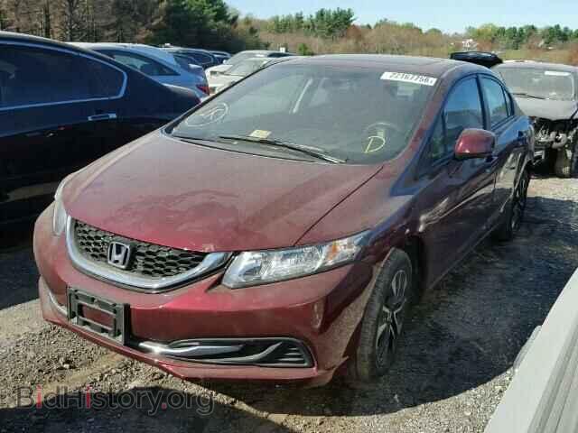 2013 HONDA CIVIC - VIN: 2HGFB2F87DH557665 - Фото 2
