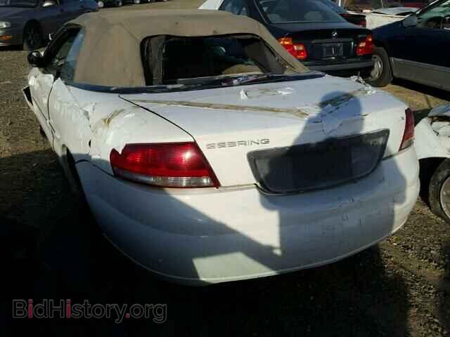 2002 CHRYSLER SEBRING - VIN: 1C3EL45X32N247792 - Фото 3