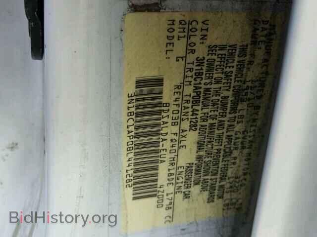 2011 NISSAN VERSA - VIN: 3N1BC1AP0BL441282 - Photo 10