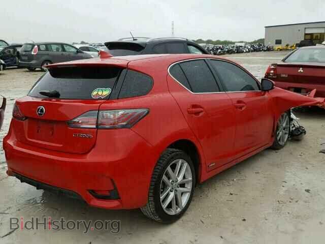 2014 LEXUS CT 200 - VIN: JTHKD5BH3E2184745 - Фото 4