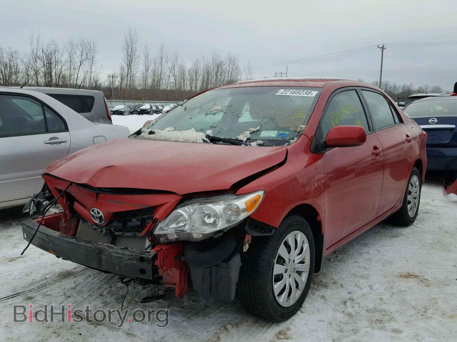 2012 TOYOTA COROLLA BA - VIN: 2T1BU4EE3CC896202 - Фото 2