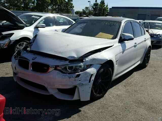 2015 BMW M3 - VIN: WBS3C9C53FP805810 - Фото 2