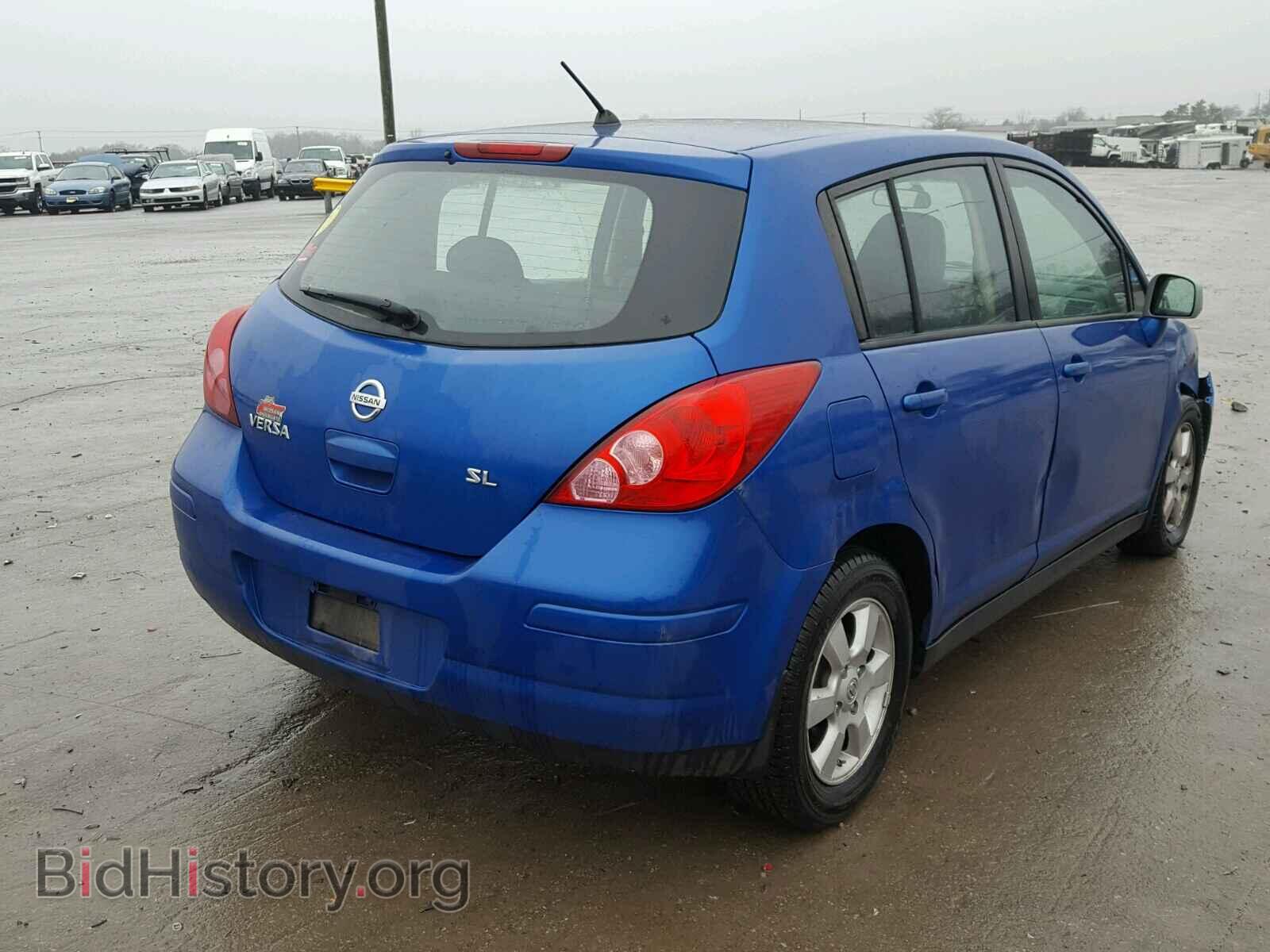 2007 NISSAN VERSA - VIN: 3N1BC13E37L423698 - Фото 4