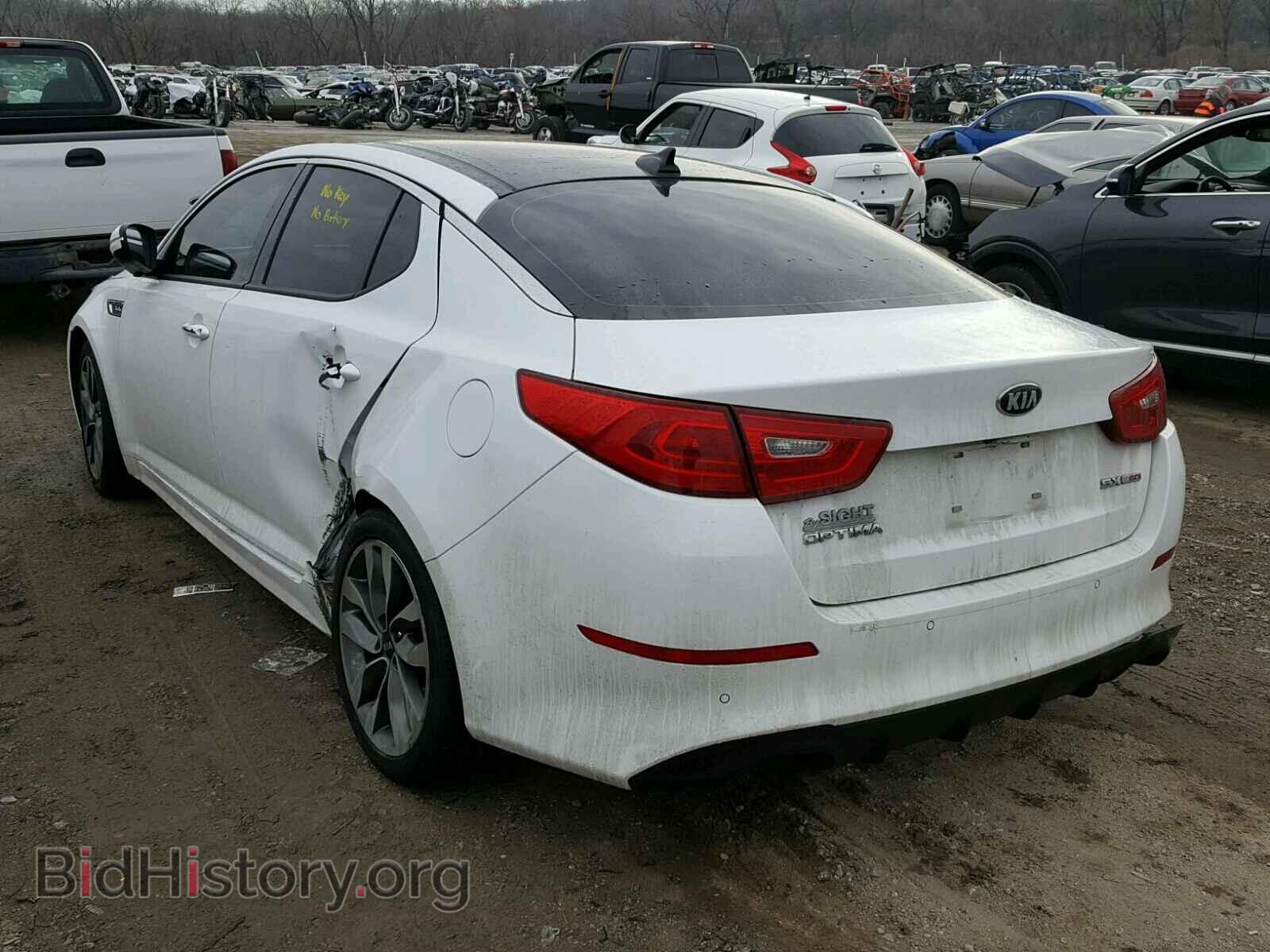 2014 KIA OPTIMA - VIN: 5XXGR4A62EG350962 - Фото 3