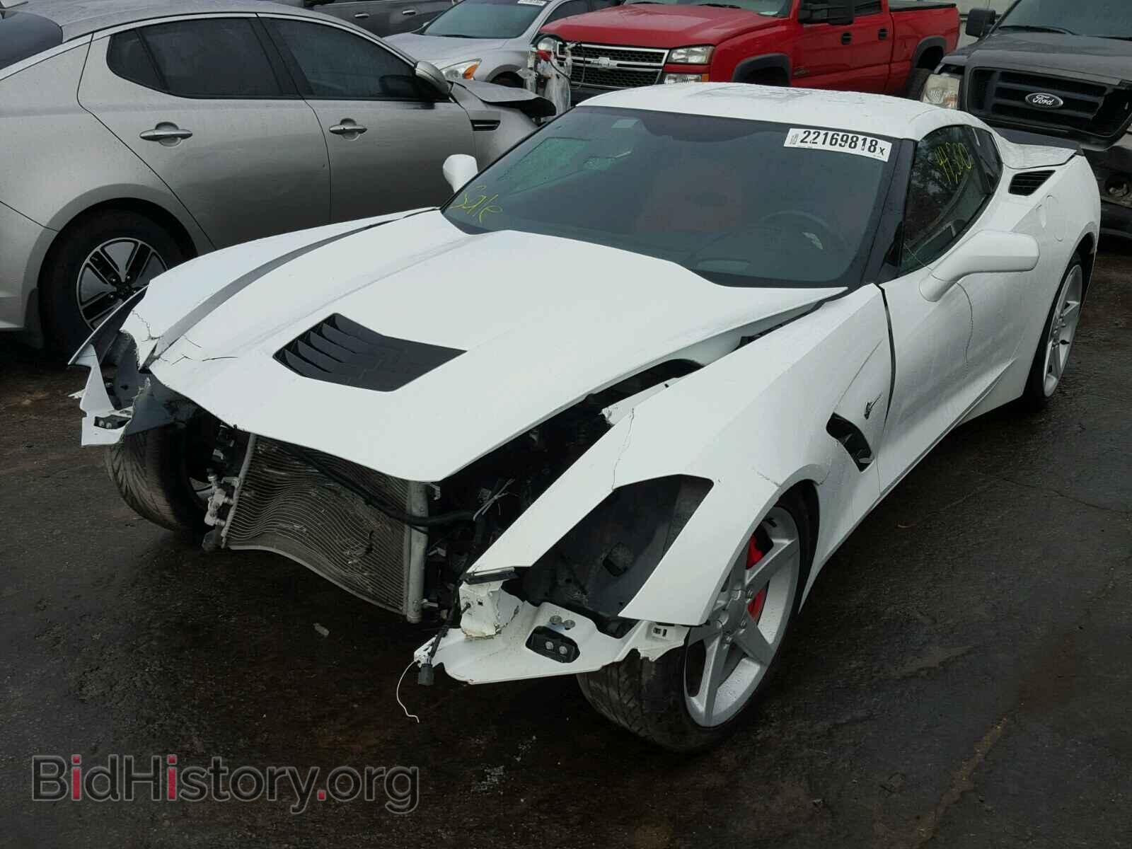 2014 CHEVROLET CORVETTE - VIN: 1G1YD2D76E5123105 - Фото 2