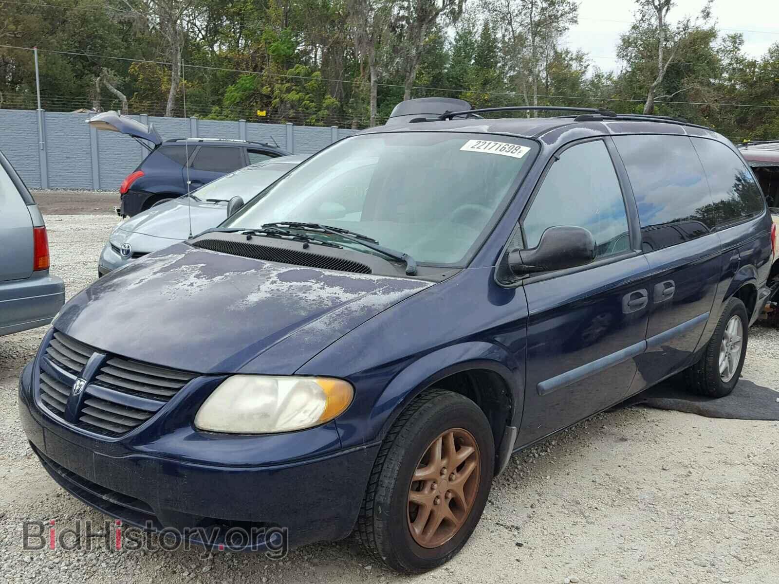 2005 DODGE CARAVAN - VIN: 1D4GP24R65B142379 - Фото 2