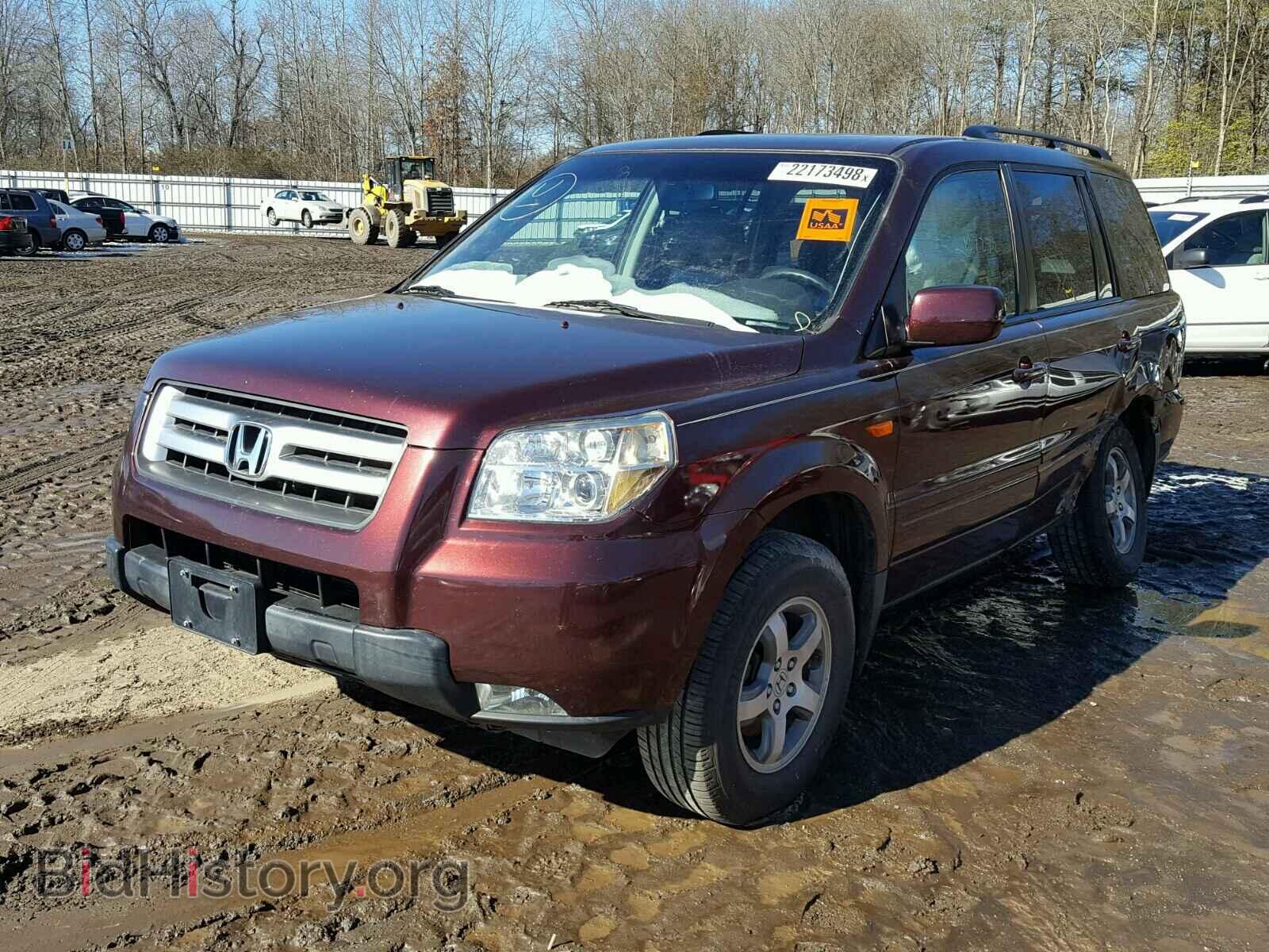 2008 HONDA PILOT - VIN: 5FNYF183X8B004155 - Фото 2