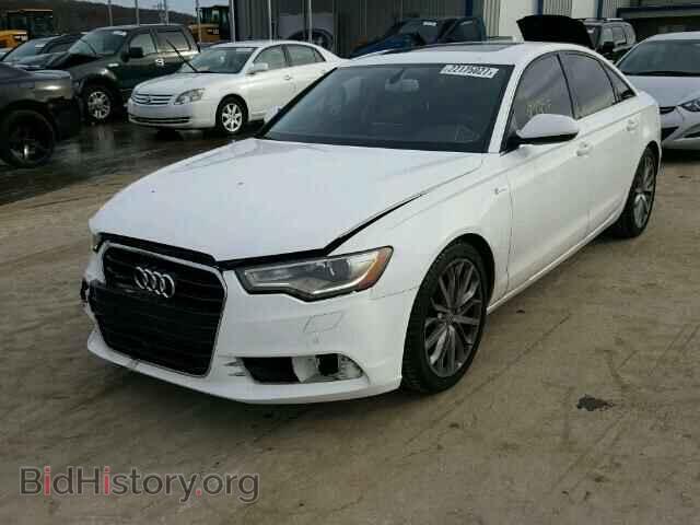 2012 AUDI A6 - VIN: WAUGGAFC4CN086631 - Фото 2