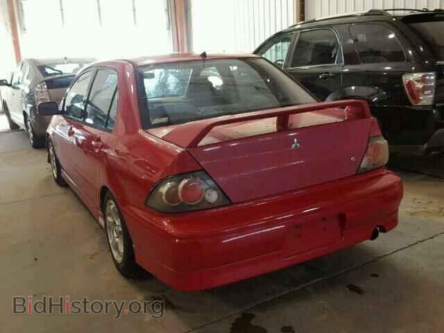 2003 MITSUBISHI LANCER - VIN: JA3AJ86E03U100016 - Фото 3