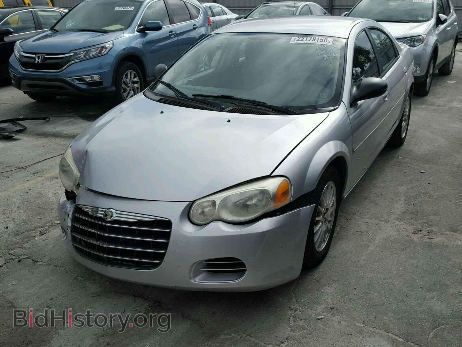 2006 CHRYSLER SEBRING - VIN: 1C3EL46X16N191176 - Фото 2