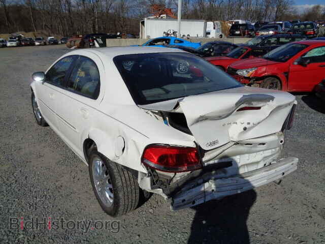 2003 CHRYSLER SEBRING - VIN: 1C3EL56R63N582312 - Фото 3