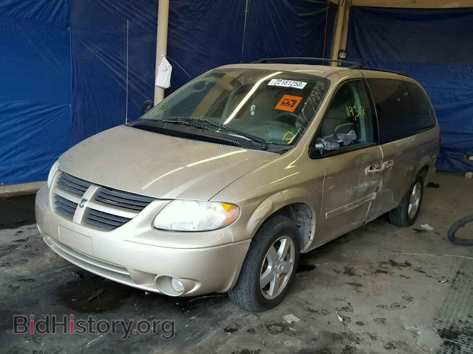 2007 DODGE CARAVAN - VIN: 2D4GP44L57R165843 - Фото 2
