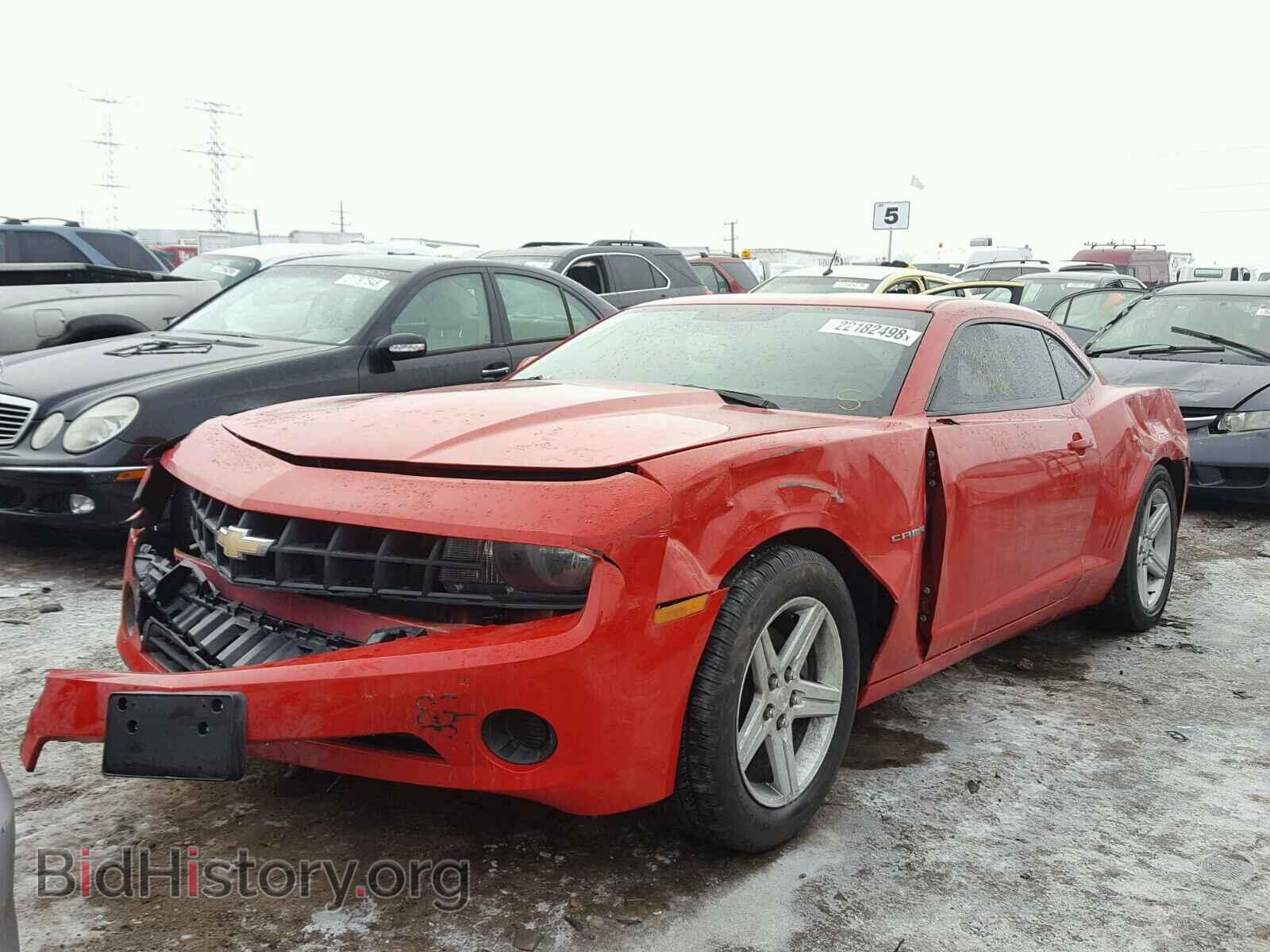 2012 CHEVROLET CAMARO - VIN: 2G1FA1E37C9101202 - Фото 2