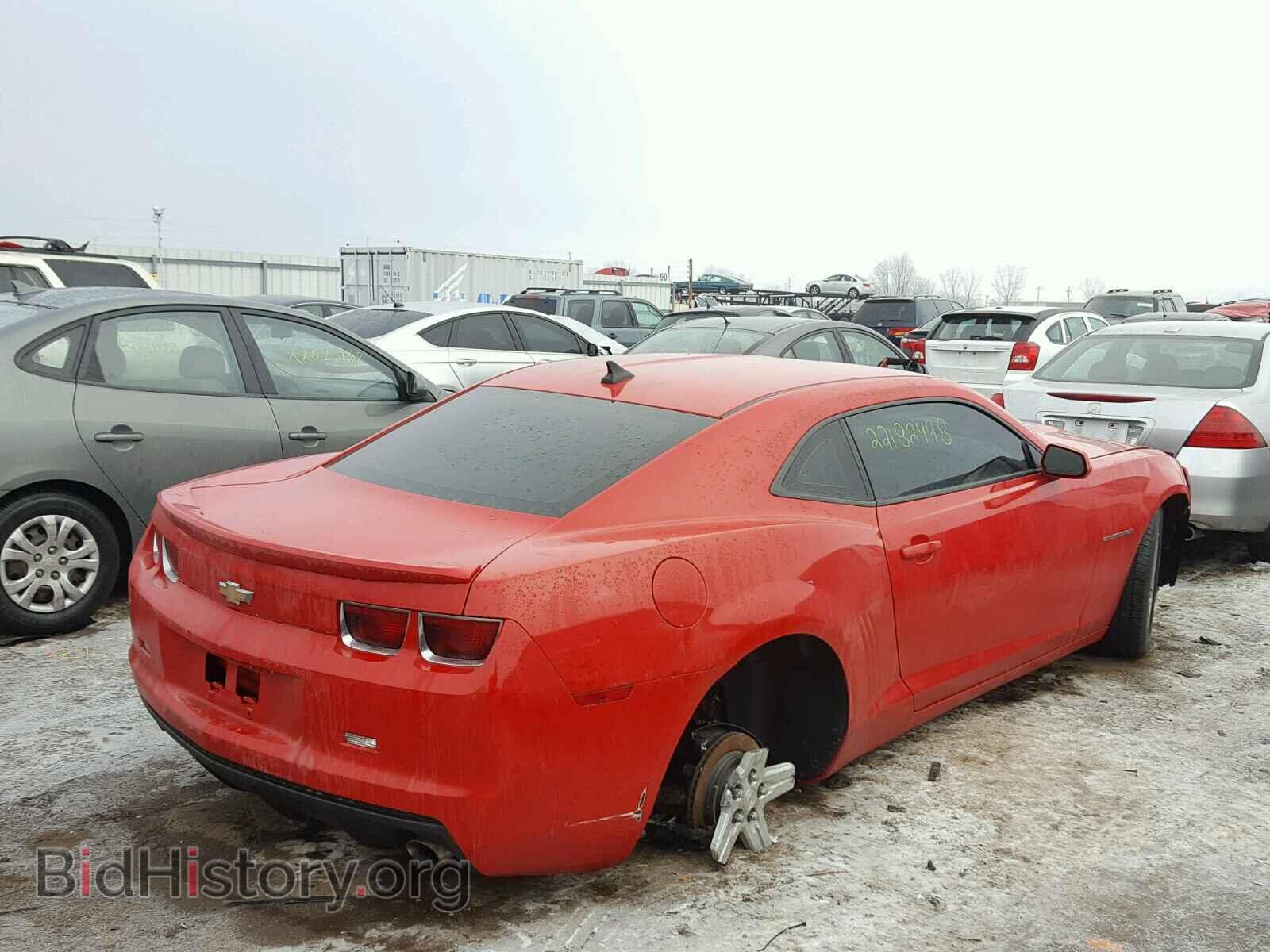 2012 CHEVROLET CAMARO - VIN: 2G1FA1E37C9101202 - Фото 4