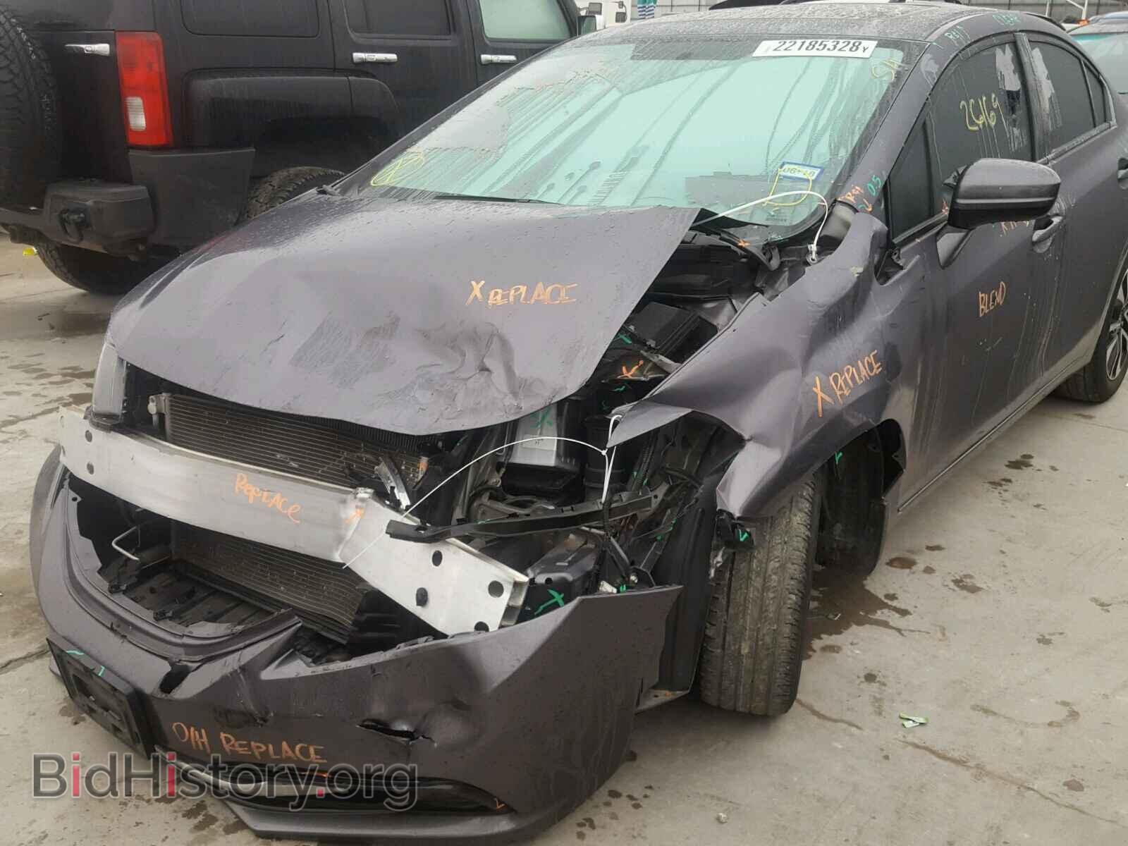 2014 HONDA CIVIC - VIN: 19XFB2F83EE061936 - Фото 2
