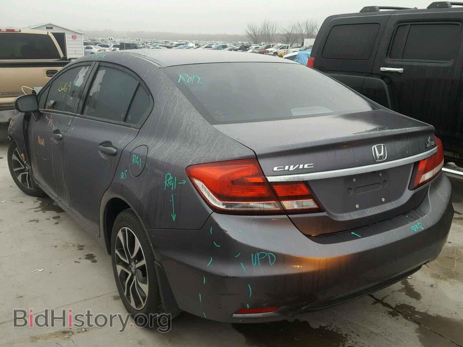 2014 HONDA CIVIC - VIN: 19XFB2F83EE061936 - Фото 3