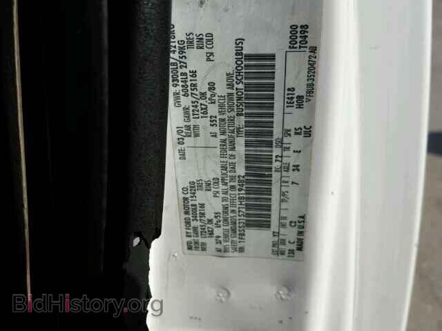 2001 FORD ECONOLINE - VIN: 1FBSS31S71HB19482 - Photo 10