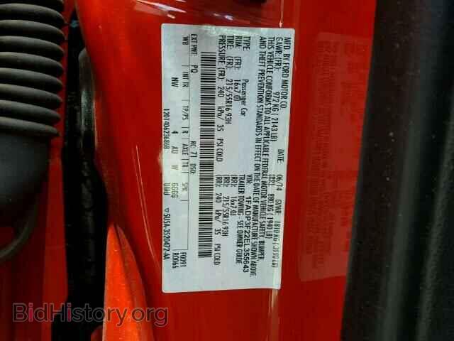 2014 FORD FOCUS - VIN: 1FADP3F22EL355643 - Фото 9