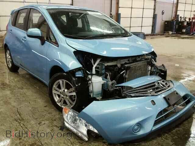 2014 Nissan VERSA Versa Note (VIN 3N1CE2CP4EL374949) — фото 1 из 10, Copart, повреждение: передняя часть