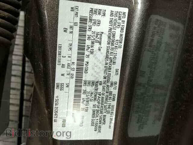 2013 FORD FOCUS - VIN: 1FADP3F26DL115509 - Photo 10